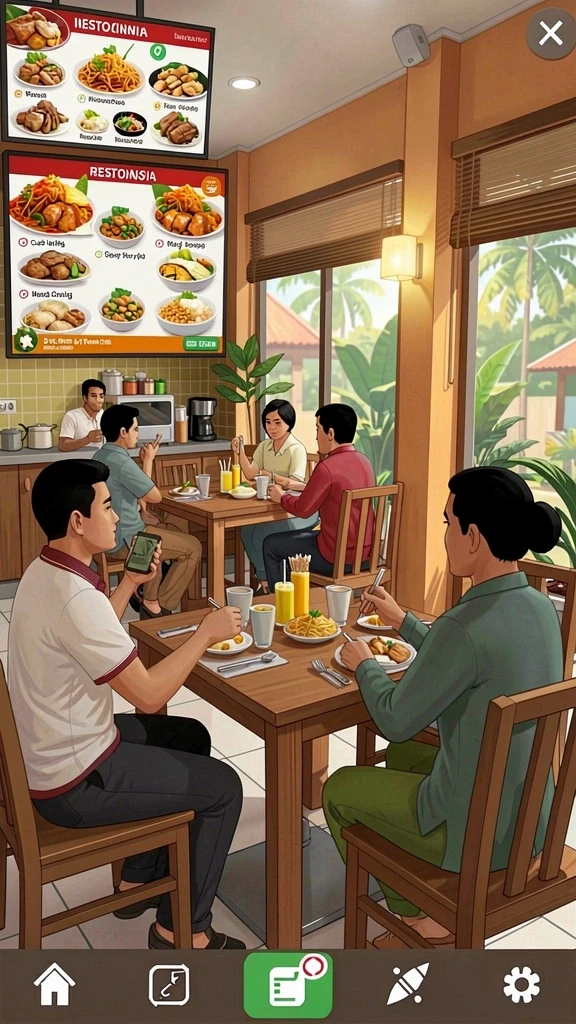 jos77 - Tampilan antarmuka yang menarik dan user-friendly.