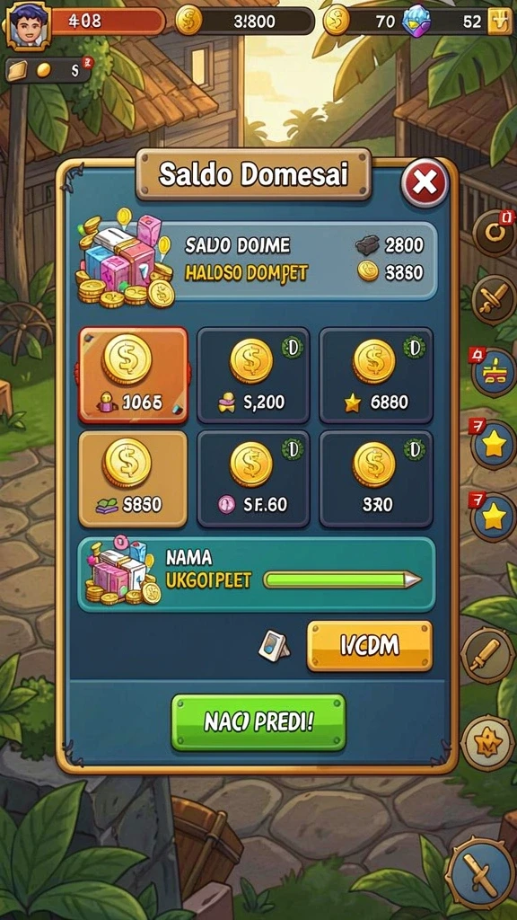 lg111 - Screenshot dari level menantang yang dihadapi pemain.