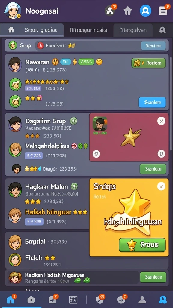 mainduit - Tampilan antarmuka yang user-friendly dan menarik.