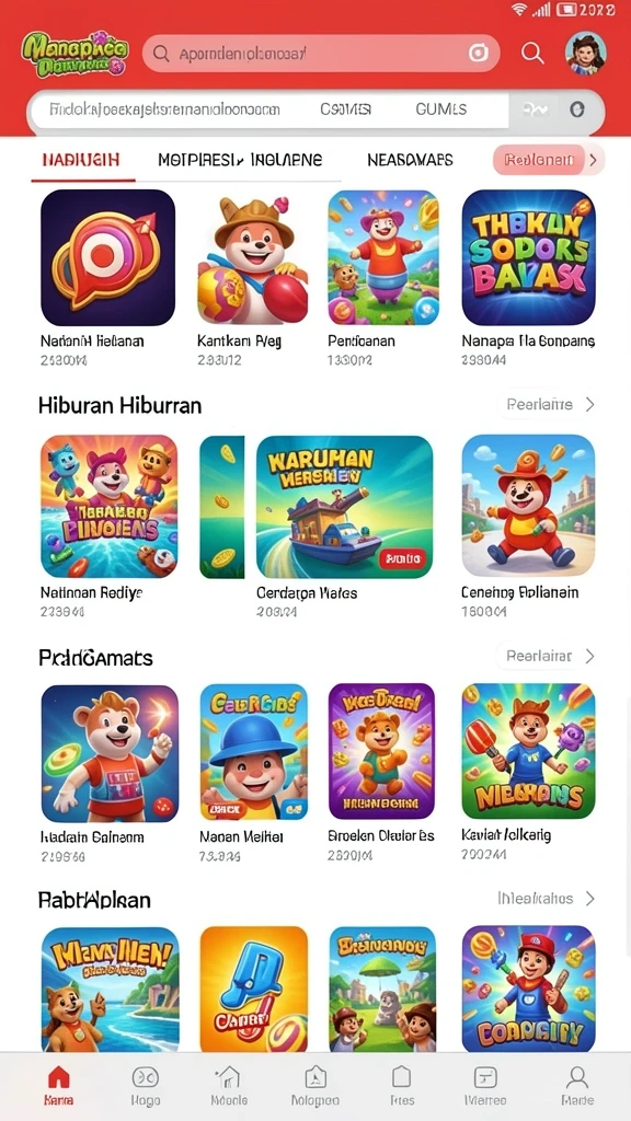 rpgame - Screenshot menampilkan karakter yang sedang bertarung dengan latar belakang yang indah.