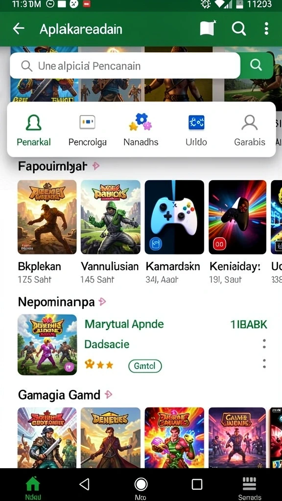 svip9 - Tampilan antarmuka yang mudah dinavigasi.